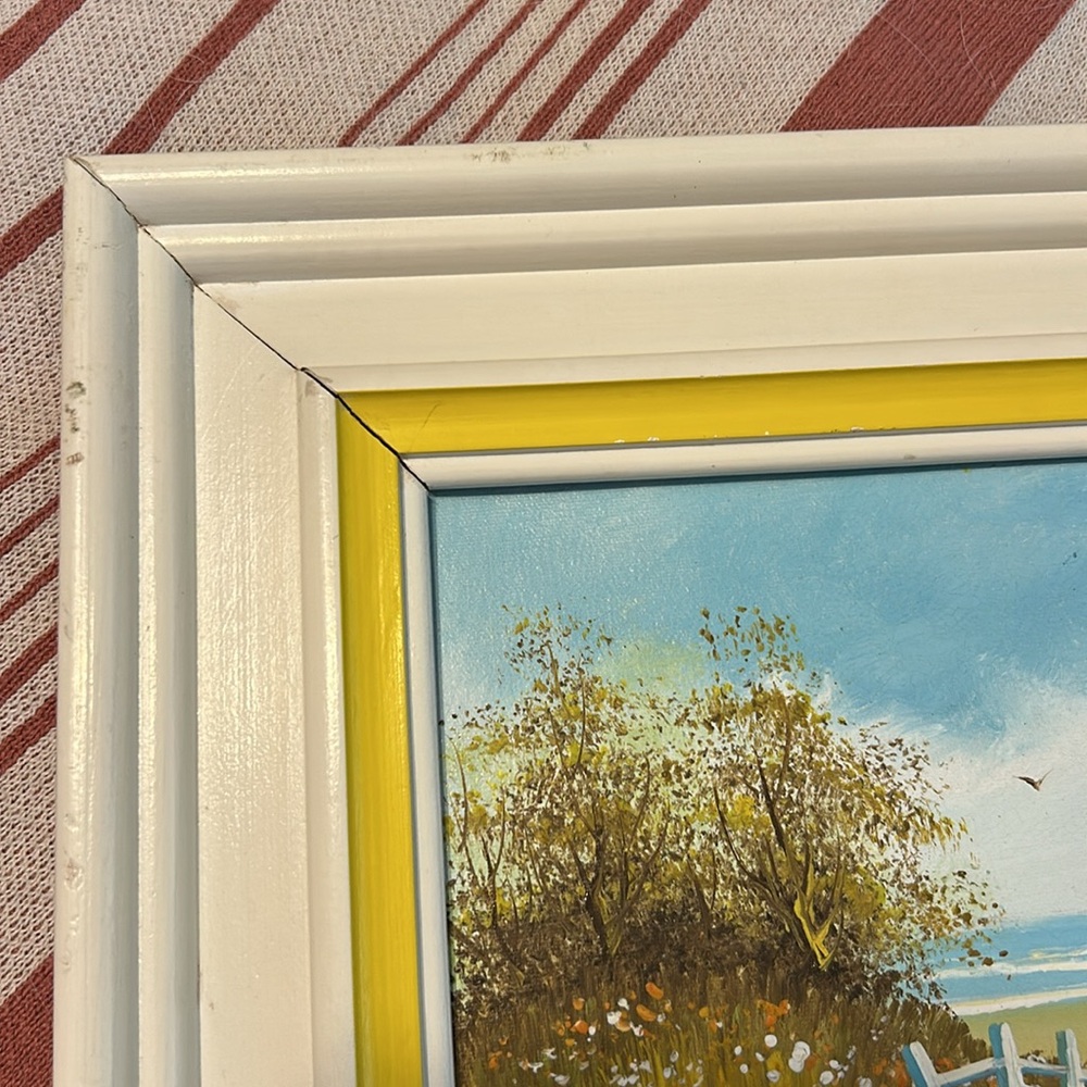 Vintage Oil Painting By Gelman frame measures
14.5x12.5 - Picture 9 of 15